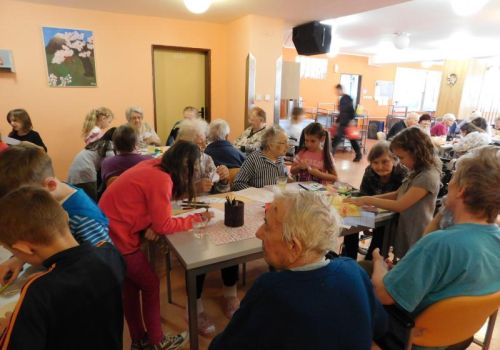 Velikonoční dílničky s dětma z družiny ze ZŠ Slovácká